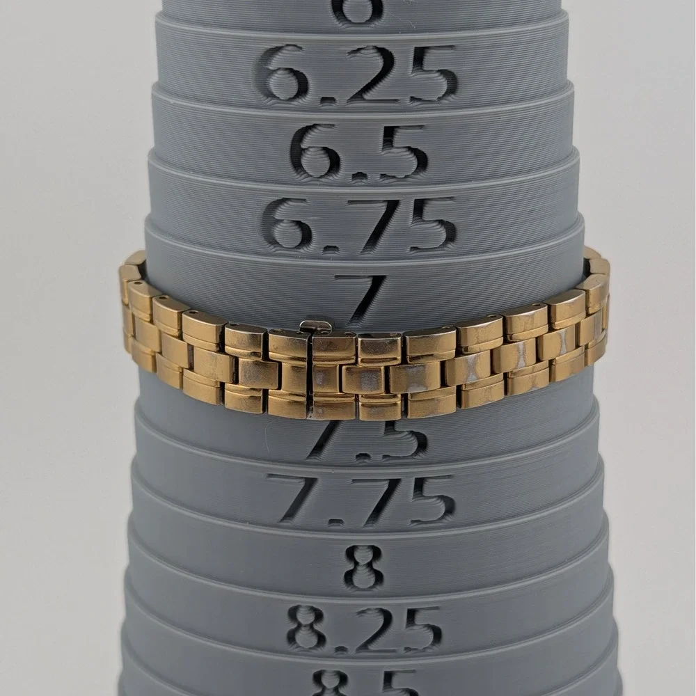 Citizen Silhouette Sport Eco-Drive Diamond Gold-Tone Watch E013-S090300 7.25